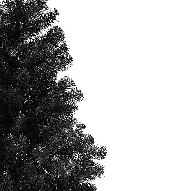 Northlight 6-ft. Black Colorado Spruce Artificial Halloween Tree