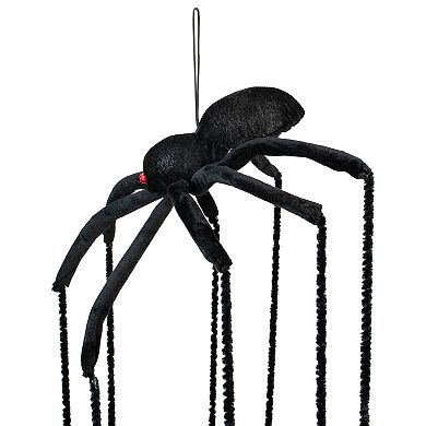 Northlight 6-ft. Black Long Legged Spider Halloween Wall Decor