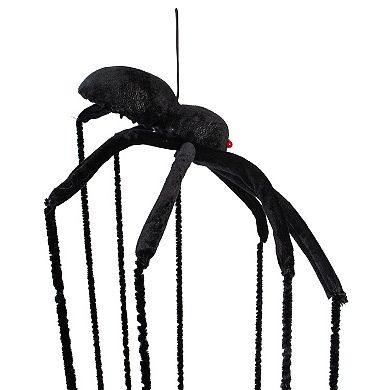 Northlight 6-ft. Black Long Legged Spider Halloween Wall Decor