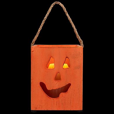 Northlight Small Jack O Lantern Halloween Candle Lantern Table Decor