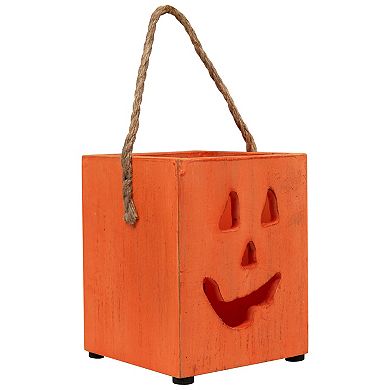 Northlight Small Jack O Lantern Halloween Candle Lantern Table Decor