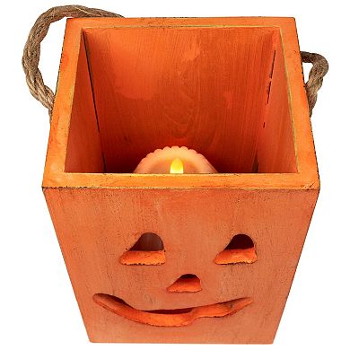 Northlight Small Jack O Lantern Halloween Candle Lantern Table Decor