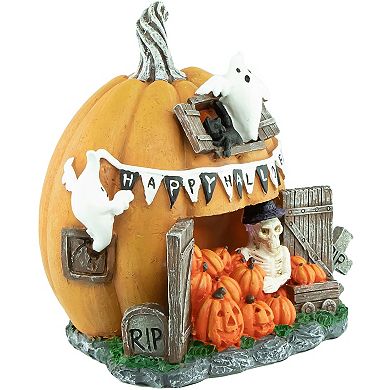 Northlight LED Lighted Pumpkin Village Halloween Table Decor
