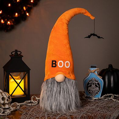 Northlight Flying Bat "Boo" Standing Halloween Gnome Table Decor