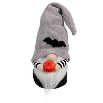 Northlight Bat & Pumpkin Standing Halloween Gnome Table Decor