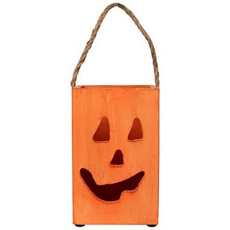 Northlight Large Jack O Lantern Halloween Candle Lantern Table Decor