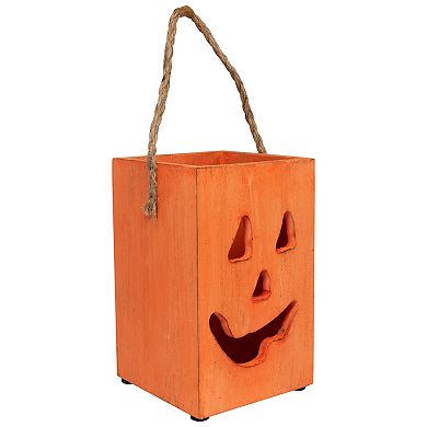 Northlight Large Jack O Lantern Halloween Candle Lantern Table Decor