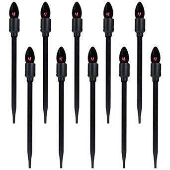 Northlight Purple Halloween Pathway Markers 10 pc Set