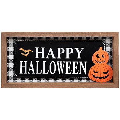 Northlight Happy Halloween Shadow Box Plaques 2-piece Set
