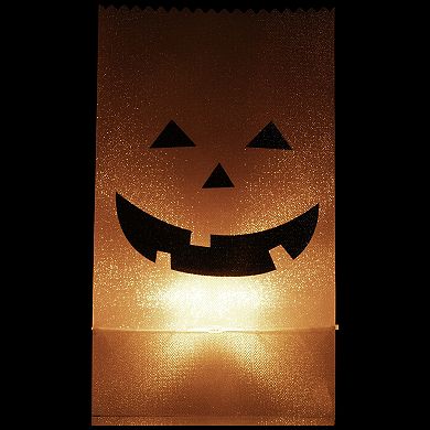 Northlight Jack-O-Lantern Halloween Luminary Pathway Markers 3-piece Set