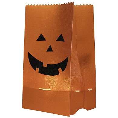 Northlight Jack-O-Lantern Halloween Luminary Pathway Markers 3-piece Set