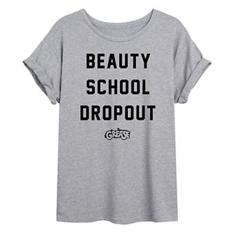 Juniors' Grease "Beauty School Dropout" Oversized Graphic Tee