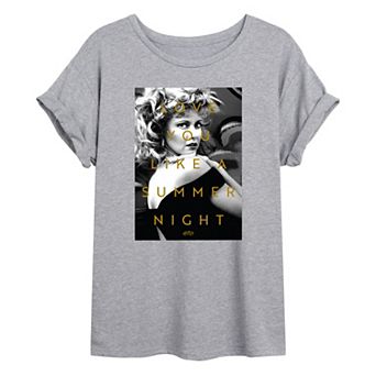 Juniors' Grease "Summer Night" Oversized Graphic Tee