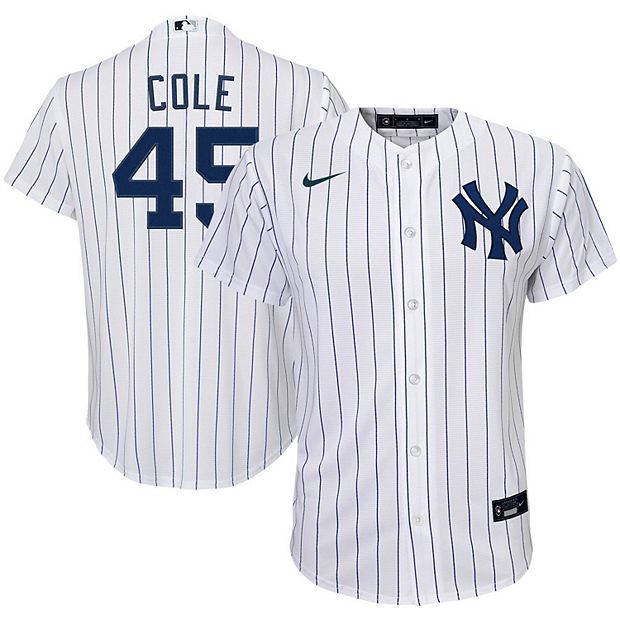 Men's Nike Gerrit Cole White New York Yankees Home Replica Player