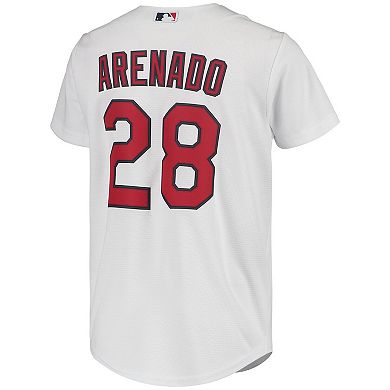 Youth Nike Nolan Arenado White St. Louis Cardinals Alternate Replica Player Jersey