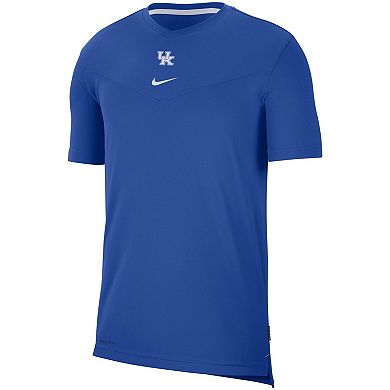 Men's Nike Royal Kentucky Wildcats 2021 Sideline Football Coaches ...