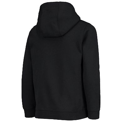 Youth Nike Black Oklahoma State Cowboys Stadium Club Fleece Pullover Hoodie