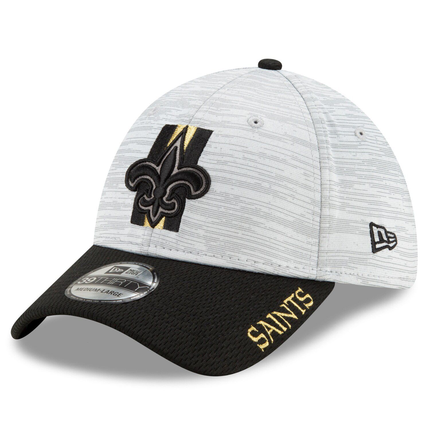 Youth New Era Black/Gold Pittsburgh Steelers Surge 39THIRTY Flex Hat