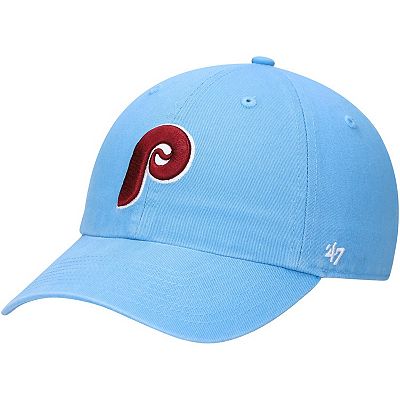 Men's '47 Light Blue Philadelphia Phillies Logo Cooperstown