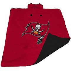 Tampa Bay Buccaneers 50'' x 60'' Native Raschel Plush Throw Blanket