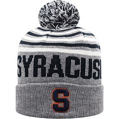 Syracuse Fleece Lined Knit Hat with Pom