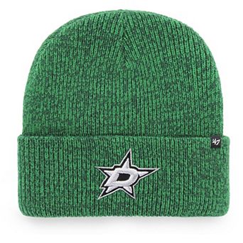 Men's '47 Kelly Green Dallas Stars Brain Freeze Cuffed Knit Hat