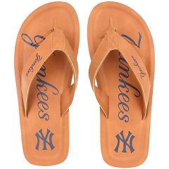 Women's New York Yankees FOCO Platform Canvas Shoes