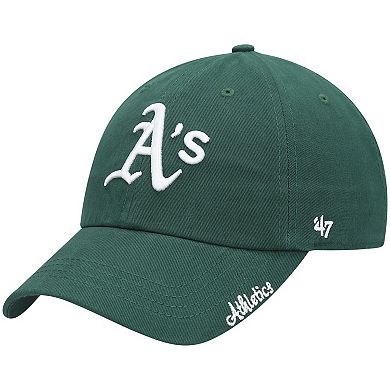 Women's '47 Green Oakland Athletics Team Miata Clean Up Adjustable Hat