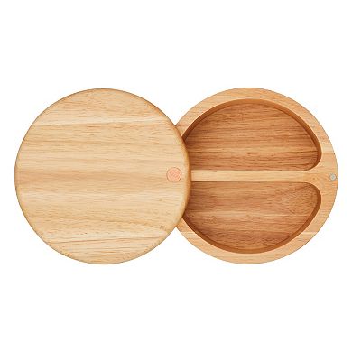 Ayesha Curry Pantryware Round Wooden Salt & Spice Box