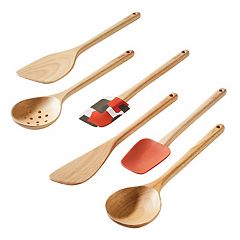 Lazy Tool 6-Piece Red Kitchen Utensils Set