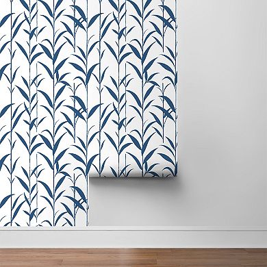 NextWall Bamboo Leaves Peel and Stick Wallpaper
