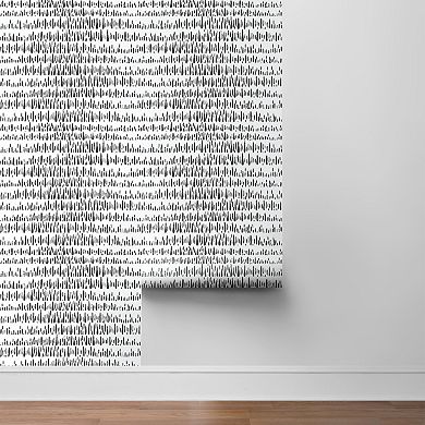 NextWall Brush Marks Peel and Stick Wallpaper