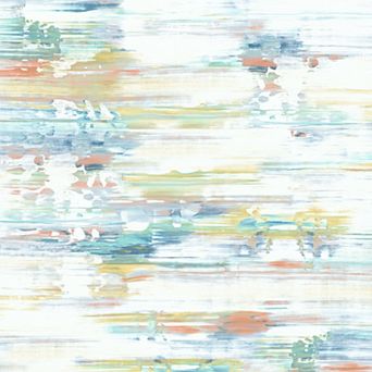 NextWall Brushed Stripe Peel and Stick Wallpaper