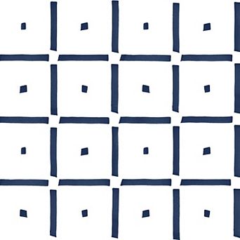 NextWall Check and Spot Peel and Stick Wallpaper