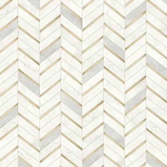 NextWall Chevron Tile Peel & Stick Wallpaper
