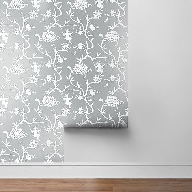 NextWall Chinoiserie Peel and Stick Wallpaper