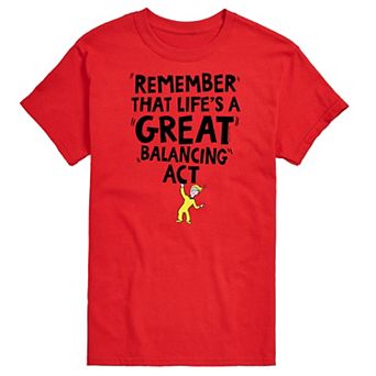 Big & Tall Dr. Seuss Balancing Act Tee