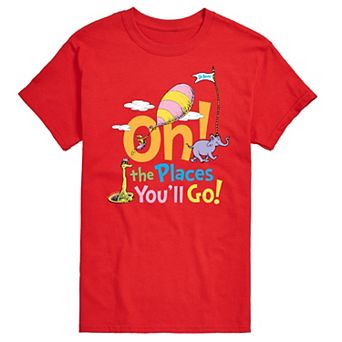 Big & Tall Dr. Seuss Places You'll Go Tee