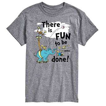 Big & Tall Dr. Seuss There Is Fun To Be Done Tee
