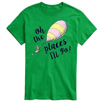 Big & Tall Dr. Seuss Places I'll Go Tee