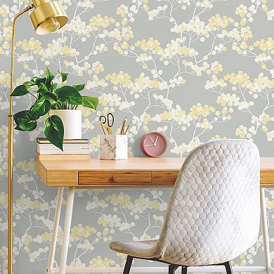 NextWall Cyprus Blossom Peel & Stick Wallpaper