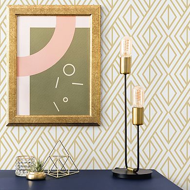 NextWall Diamond Peel and Stick Wallpaper