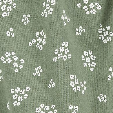 Baby Girl Carter's Mini Floral Print Sleeveless Keyhole Back Jumpsuit
