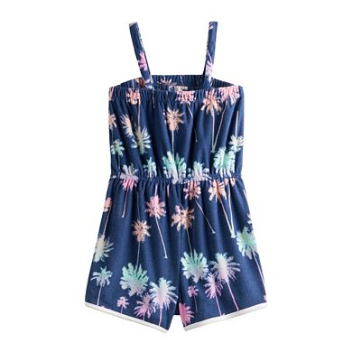 Girls 6-20 SO® French Terry Romper in Regular & Plus Size