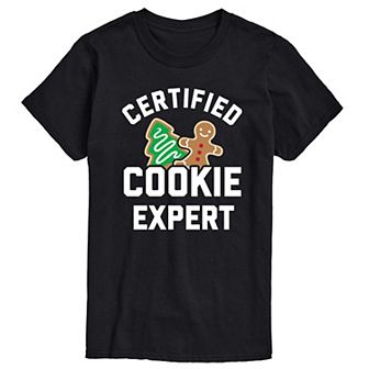 Big & Tall Certified Cookie Expert Tee