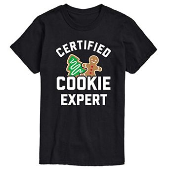 Big & Tall Certified Cookie Expert Tee