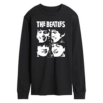 Men's The Beatles Group Long Sleeve Tee