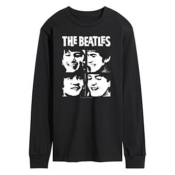 Men's The Beatles Group Long Sleeve Tee