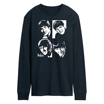 Men's The Beatles Group Long Sleeve Tee