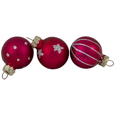 Northlight 20-pc. Glass Christmas Ornament & Tree Topper Set